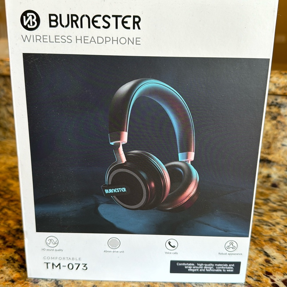 Burnester Head Phones TM-073 (Brand New)